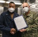 Sailor advanced to Petty Officer 3rd Class