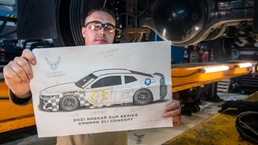 111th LRS Airman’s paint scheme may adorn Air Force Recruiting stock car