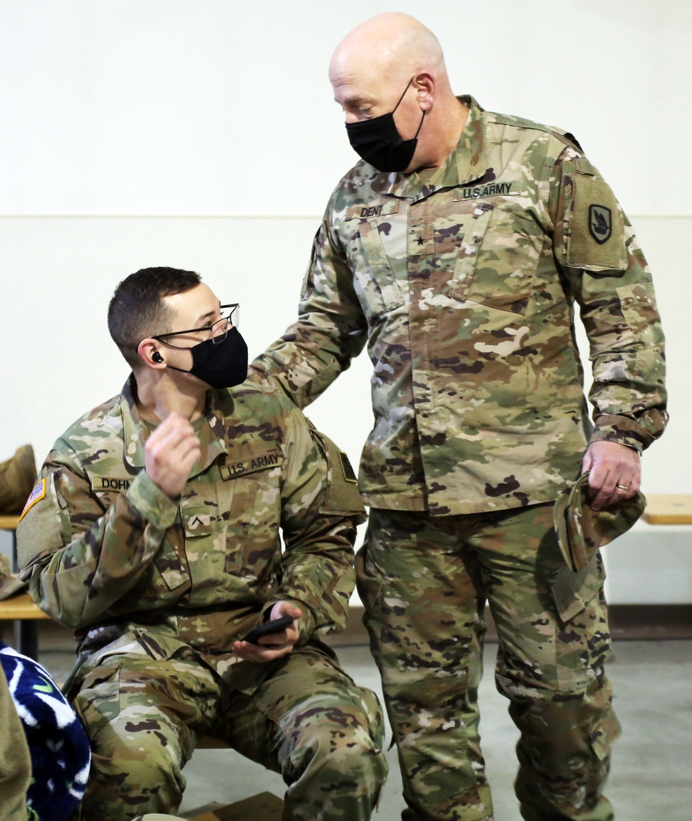 Guard members prepare for deployment to Poland