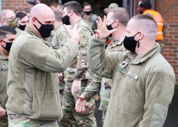 Guard members prepare for deployment to Poland