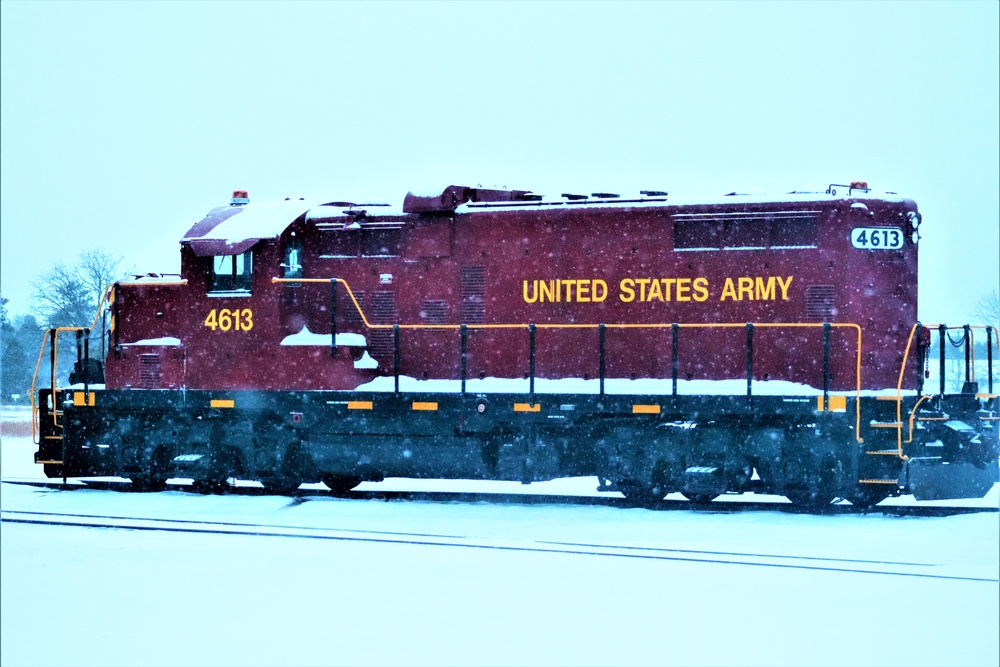 Locomotive at Fort McCoy