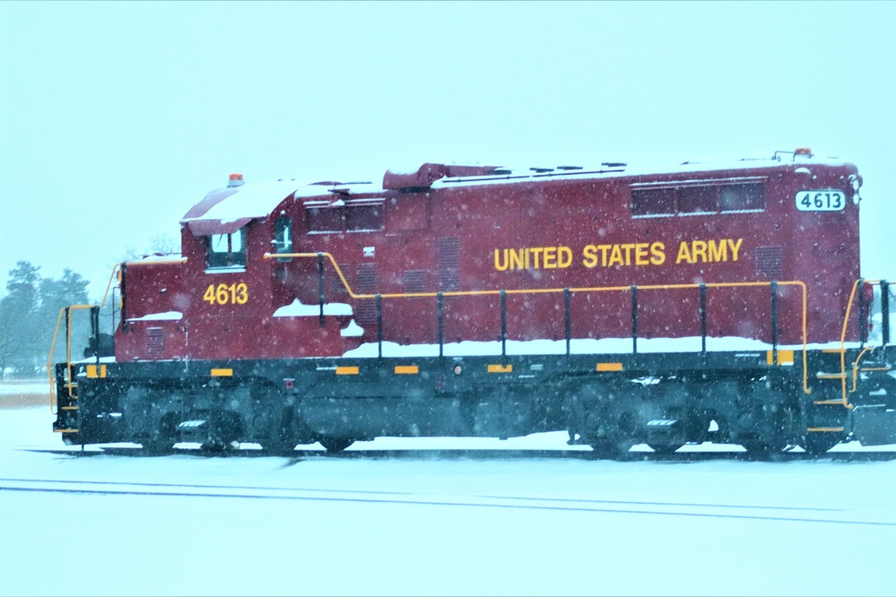 Locomotive at Fort McCoy