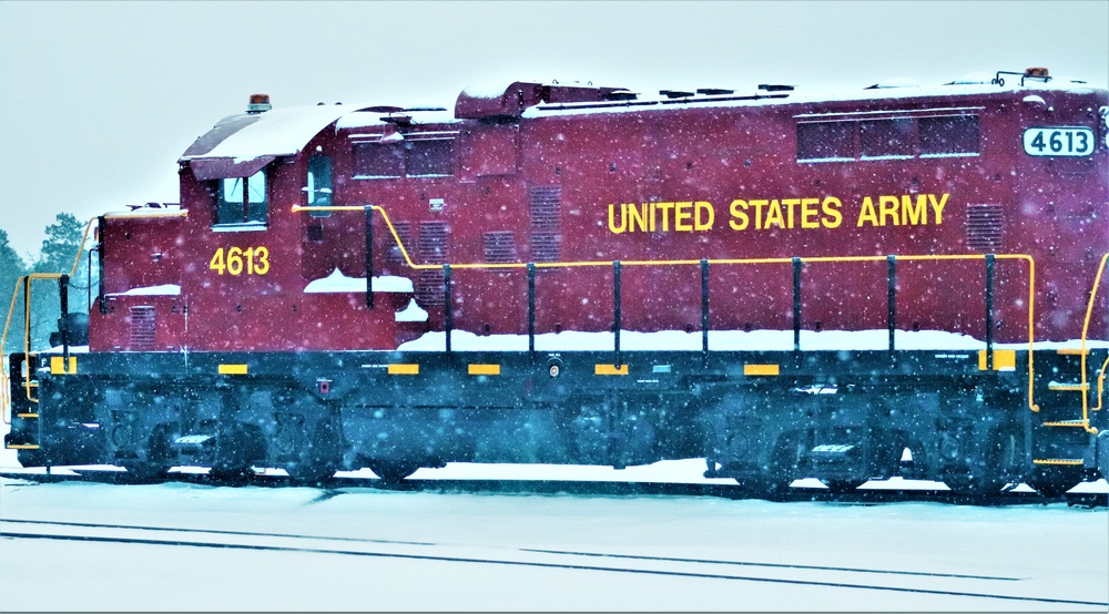 Locomotive at Fort McCoy