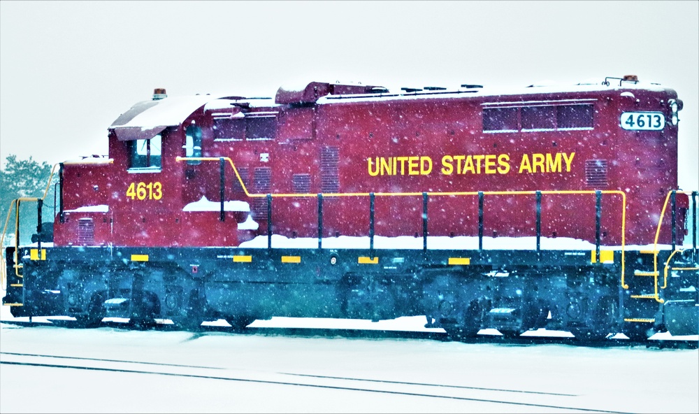 Locomotive at Fort McCoy