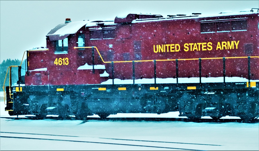 Locomotive at Fort McCoy