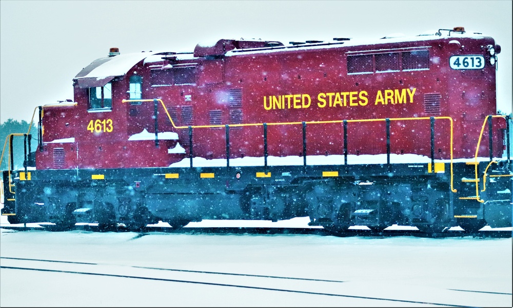 Locomotive at Fort McCoy