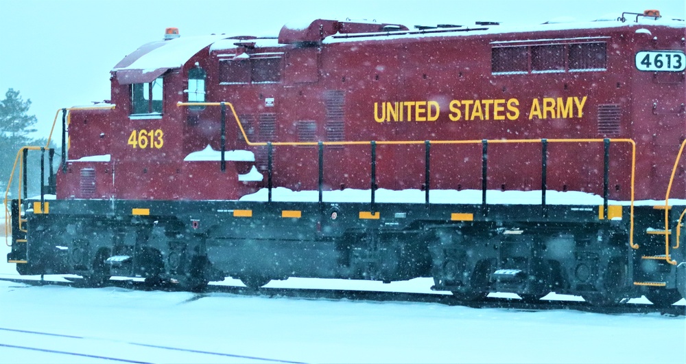 Locomotive at Fort McCoy