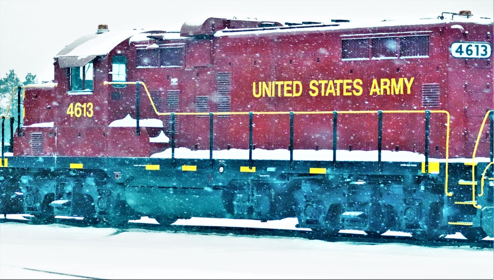 Locomotive at Fort McCoy