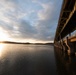 Sunrise over Chickamauga Dam