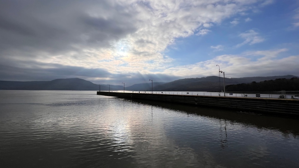 View of Nickajack Lake from navigation lock