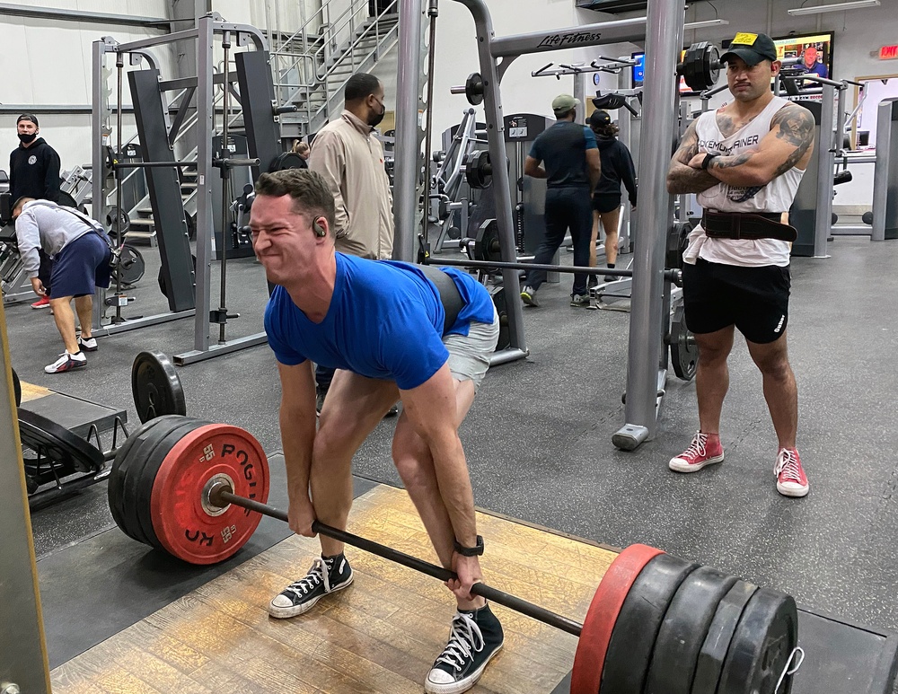 Weightlifting at ADAB