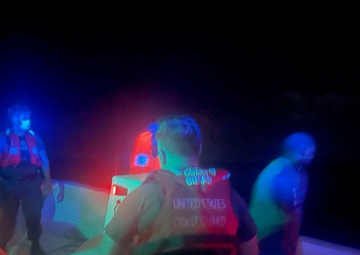 Coast Guard rescues 1 French and 3 Dutch boaters adrift for three days near the British Virgin Islands