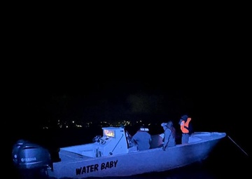 Coast Guard rescues 1 French and 3 Dutch boaters adrift for three days near the British Virgin Islands