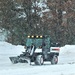 Snow-removal operations at Fort McCoy