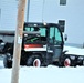 Snow-removal operations at Fort McCoy