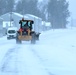 Snow-removal operations at Fort McCoy