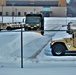 Snow-removal operations at Fort McCoy