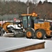 Snow-removal operations at Fort McCoy