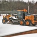 Snow-removal operations at Fort McCoy