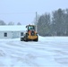 Snow-removal operations at Fort McCoy