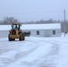 Snow-removal operations at Fort McCoy