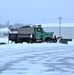 Snow-removal operations at Fort McCoy