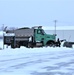 Snow-removal operations at Fort McCoy