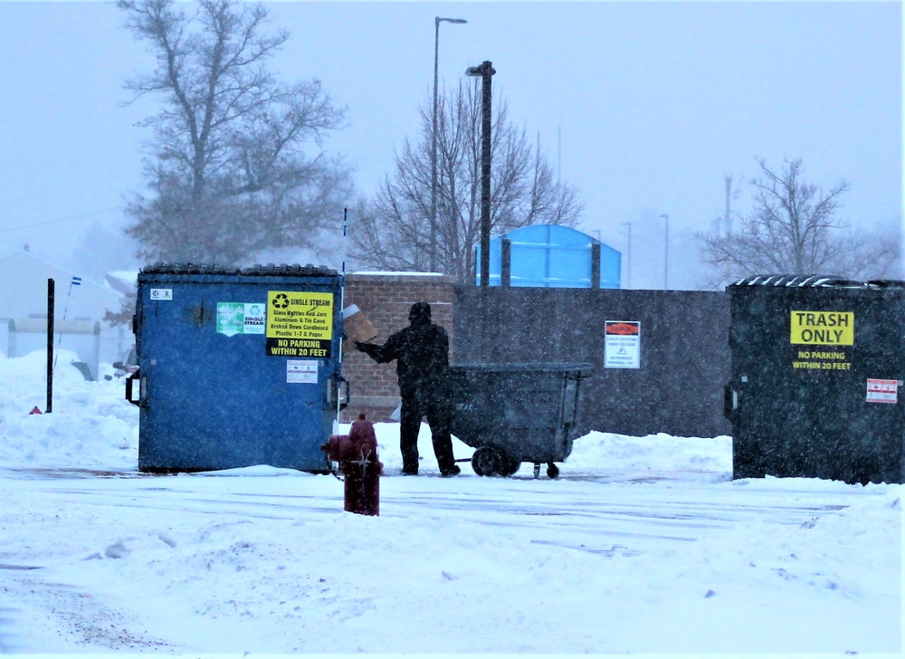 January 2022 operations at Fort McCoy