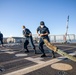 USS Milwaukee Sailors Prepares Ship for Arrival in Ponce