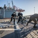 USS Milwaukee Sailors Prepare Ship for Arrival in Ponce