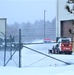 RTS-Maintenance Soldier clears snow at Fort McCoy