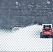 RTS-Maintenance Soldier clears snow at Fort McCoy