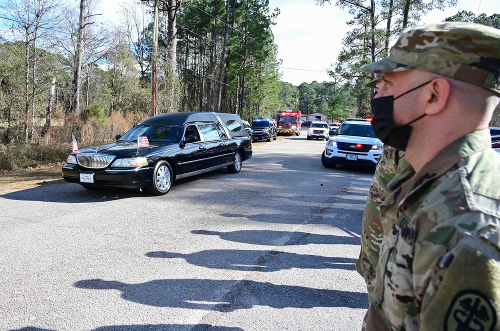 Team Jackson, first responders honor one of their own