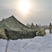 Tent training for CWOC class 22-02 at Fort McCoy