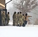 Tent training for CWOC class 22-02 at Fort McCoy