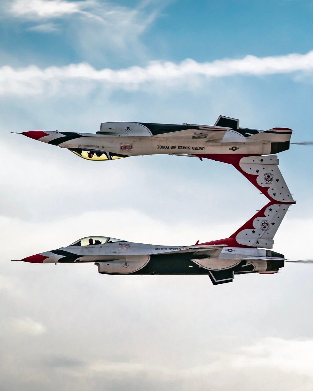 DVIDS Images Thunderbirds Practice Over Nellis AFB [Image 1 of 4]