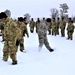 Tent training for Cold-Weather Operations Course class 22-02 at Fort McCoy