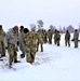 Tent training for Cold-Weather Operations Course class 22-02 at Fort McCoy