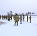 Tent training for Cold-Weather Operations Course class 22-02 at Fort McCoy