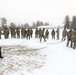 Tent training for Cold-Weather Operations Course class 22-02 at Fort McCoy