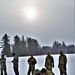 Tent training for Cold-Weather Operations Course class 22-02 at Fort McCoy