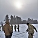 Tent training for Cold-Weather Operations Course class 22-02 at Fort McCoy