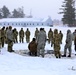 Tent training for Cold-Weather Operations Course class 22-02 at Fort McCoy