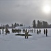Tent training for Cold-Weather Operations Course class 22-02 at Fort McCoy