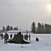 Tent training for Cold-Weather Operations Course class 22-02 at Fort McCoy