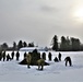 Tent training for Cold-Weather Operations Course class 22-02 at Fort McCoy
