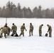 Tent training for Cold-Weather Operations Course class 22-02 at Fort McCoy
