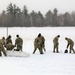 Tent training for Cold-Weather Operations Course class 22-02 at Fort McCoy
