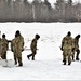 Tent training for Cold-Weather Operations Course class 22-02 at Fort McCoy