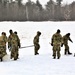 Tent training for Cold-Weather Operations Course class 22-02 at Fort McCoy
